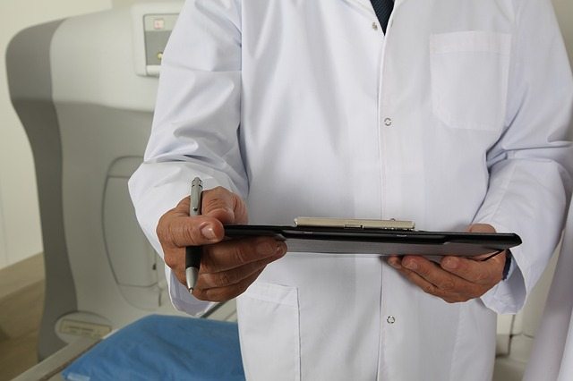 doctor with clipboard doctor